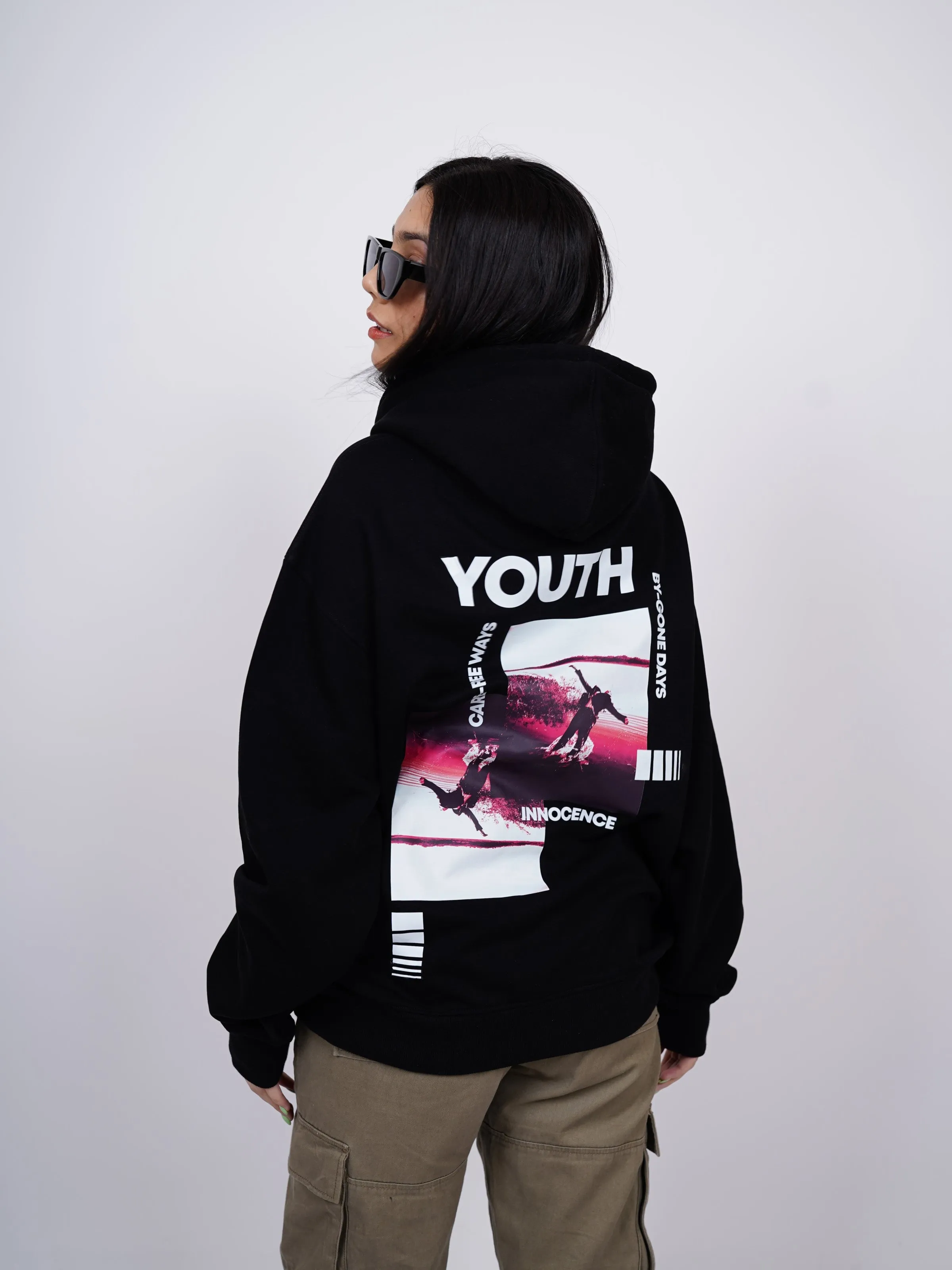 Youth : Heavyweight Baggy Hoodie For Men and Women